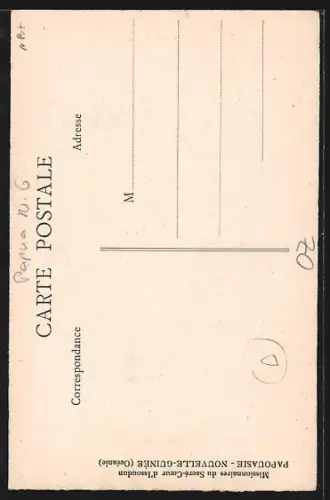 AK Yule, L`Église, Ononghe, Route traversant une Forêt de Pandanus