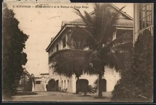 AK Kinshasa, Établissement de la Banque du Congo Belge