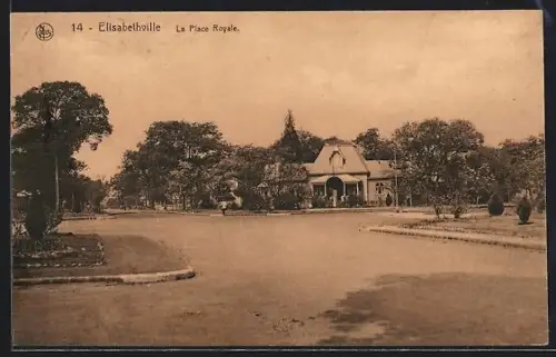 AK Elisabethville, La Place Royale