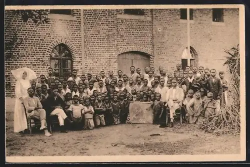 AK Nsona-Mbata, Mission des Filles de la Charité de St. Vincent de Paul, Les garcons internes de la Mission