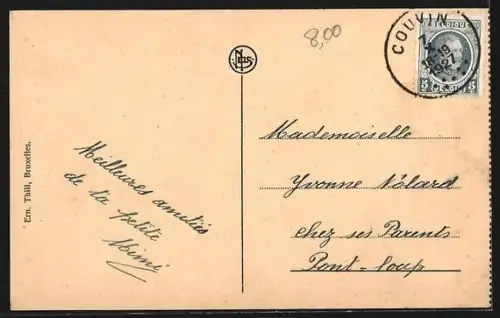 AK Nkenda, Mission des Marie de Pesches, Une allée