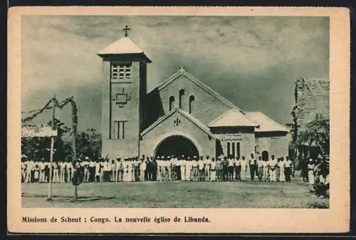 AK Libanda, Missions de Scheut, La nouvelle église