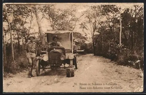 AK Kabunda, Route de Sakania