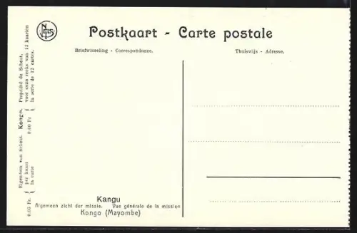 AK Kangu, Vue générale de la mission