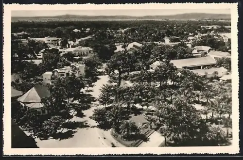 AK Léopoldville, Vue panoramique du Centre