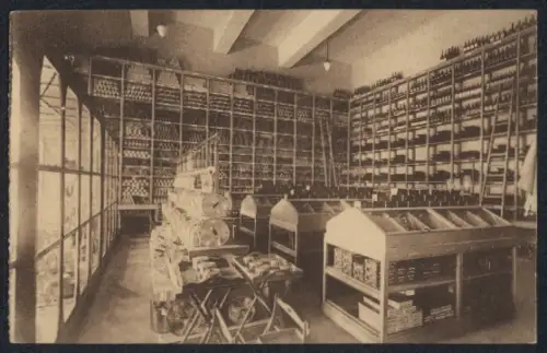 AK Elisabethville, Un coin des Grands Magasins du Bon Marché