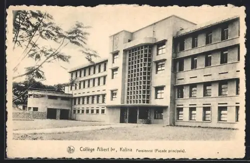 AK Kalina, Collège Albert Ier, Pensionnat, Facade principale