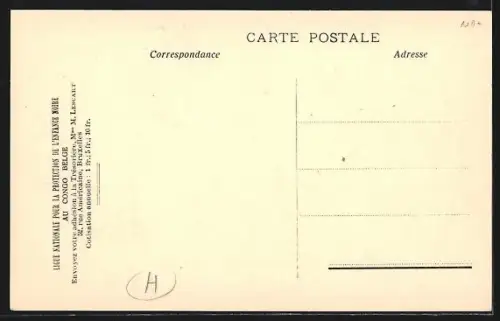 AK Bumba, La rive du Congo avant l`embarquement des Noirs