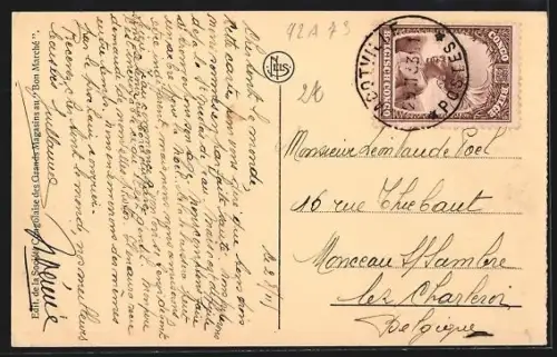 AK Elisabethville, Place Royal et le Parquet