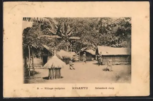 AK Kisantu, Village indigène