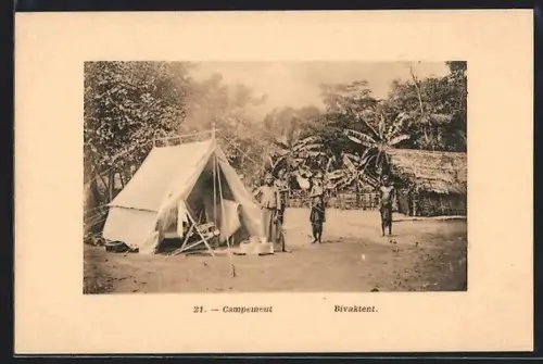 AK Kwango, Mission des Jésuites, Campement