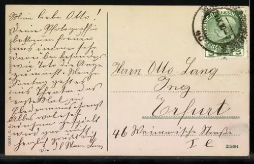 AK Gablonz a. N., Rathaus und Strassenpartie mit Strassenbahn