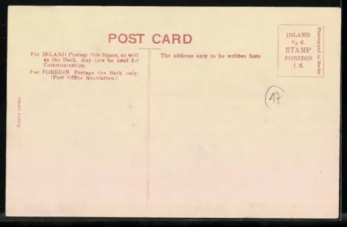 AK Manchester, Royal Exchange, Strassenbahn