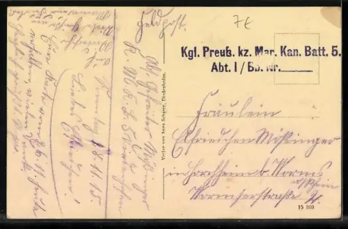 AK Diedenhofen, Marktplatz mit Geschäften und Strassenbahn