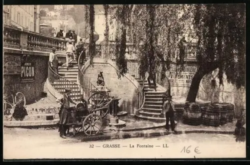AK Grasse, La Fontaine