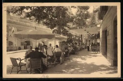 AK Grasse, Hotel Restaurant Napoleon, 6, Boulevard Tiers