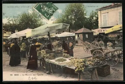 AK Nice, Le marche aux Cignions