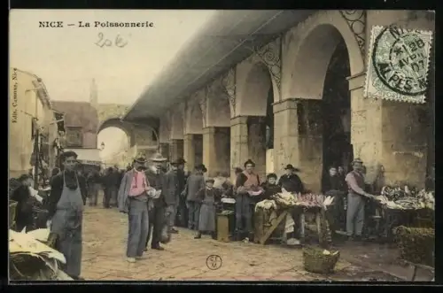 AK Nice, La Poissonnerie