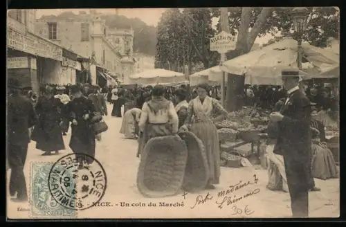 AK Nice, Un coin du Marché