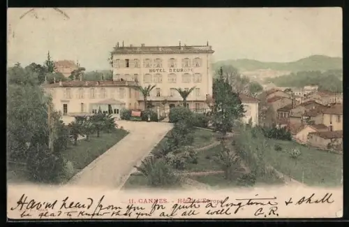 AK Cannes, Hôtel d`Europe