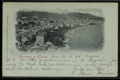 Mondschein-AK Cannes, Vue générale