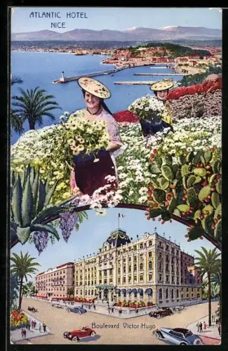 AK Nice, Atlantic Hotel, Boulevard Victor-Hugo, Panorama
