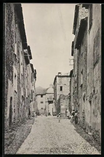 AK Castellar /Alpes-Maritimes, La Rue de la République