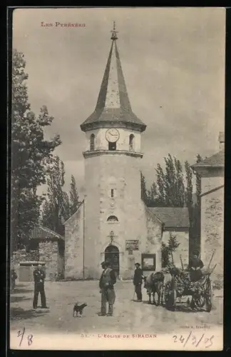 AK Siradan, Les Pyrénées, L`Eglise