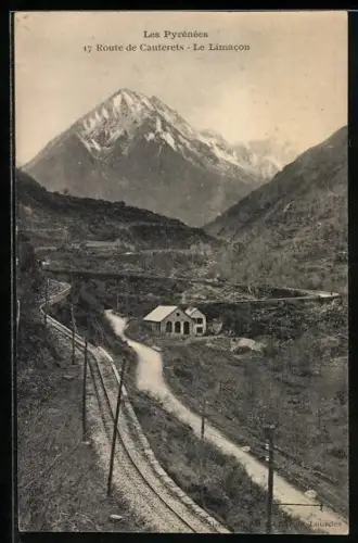 AK Cauterets, Les Pyrénées, Route de Cauterets, Le Limacon