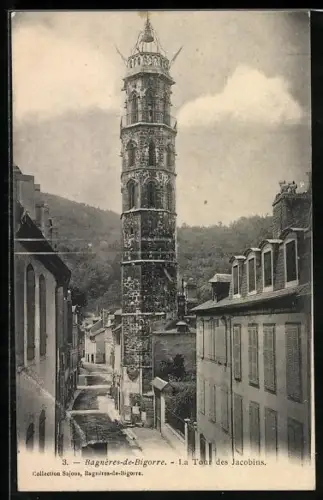 AK Bagnères-de-Bigorre, La Tour des Jacobins