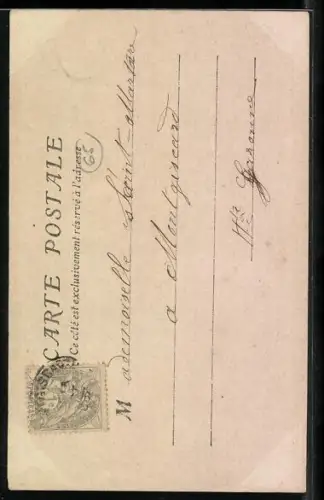 AK Castelnau Rivière Basse, Ancienne Eglise du Mazères