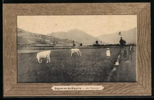 AK Bagnères-de-Bigorre, Au Pâturage, Passepartout