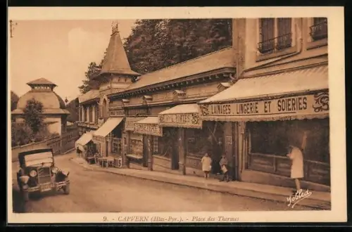 AK Capvern /Htes-Pyr., Place des Thermes
