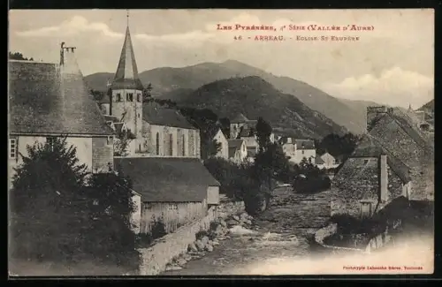 AK Arreau, eglise St. Exupére