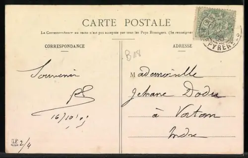 AK Arreau, eglise St. Exupére