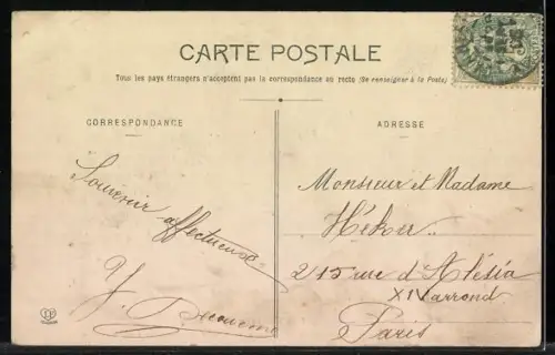 AK Aspin près Arreau, Les Pyrénées, Petit Village sur la route du Col de ce Nom