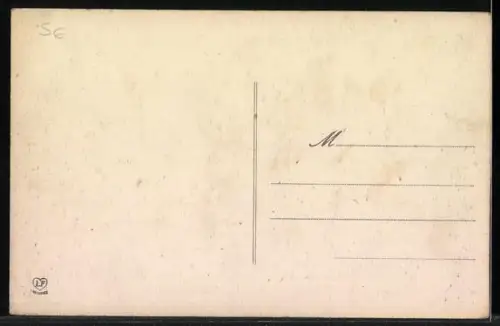 AK Lannemezan, Les Pyrénées-Centrales, L`Hotel-de-Ville et la Place