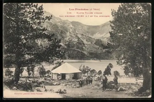 AK Aubert, lac d'Aubert et Col d'Aubert