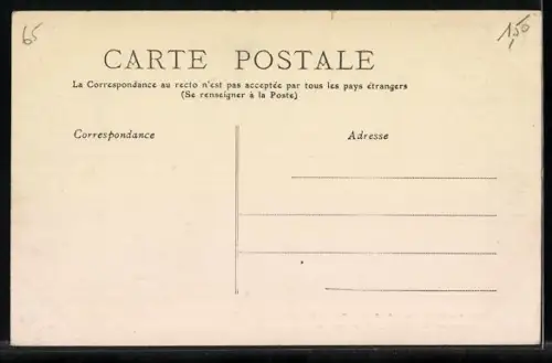 AK Cauterets, Route du Pont d`Espagne, Vieux-Pré