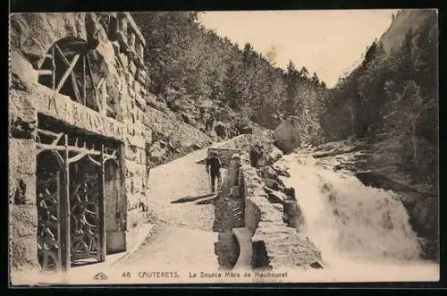 AK Cauterets, La Source Mère de Mauhourat