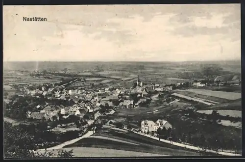 AK Nastätten, Gesamtansicht aus der Vogelschau