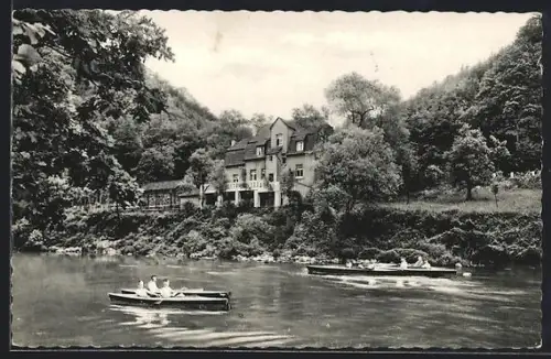 AK Rengsdorf, Boote auf dem Wasser