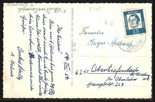 AK Rengsdorf, Boote auf dem Wasser