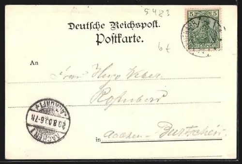 AK Neuenahr, Teilansicht mit Kirche