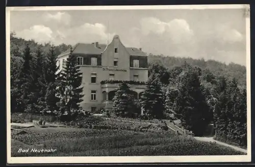 AK Bad Neuenahr, St. Franziskusheim mit Anlage