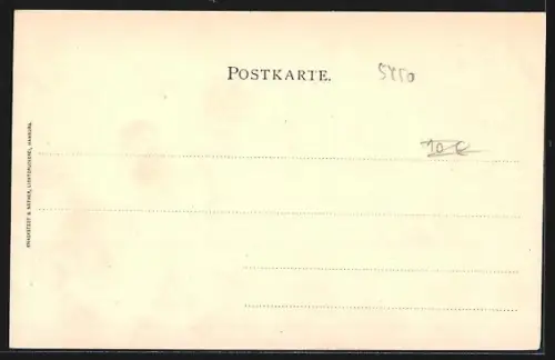 AK Neuwied, Hafenpartie mit Floss u. Dampfer