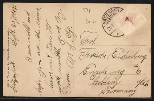 AK Hatzenport, Totalansicht mit Bahngelände