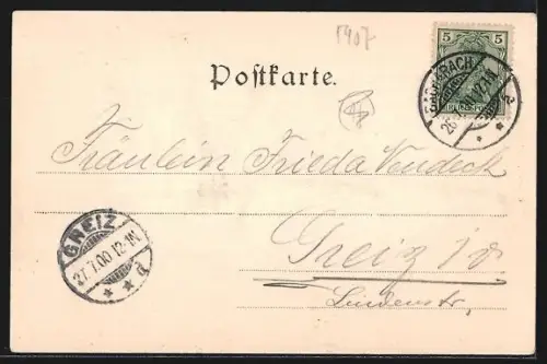 AK Boppard /Rhein, Totalansicht mit Blick zum Rhein