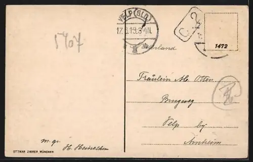 AK Boppard /Rhein, Gesamtansicht mit Dampfer aus der Vogelschau