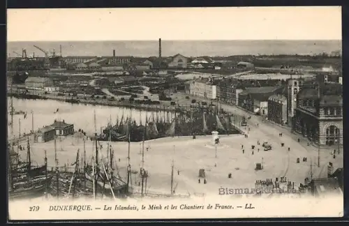 AK Dunkerque, Les Islandais, le Mink et les Chantiers de France